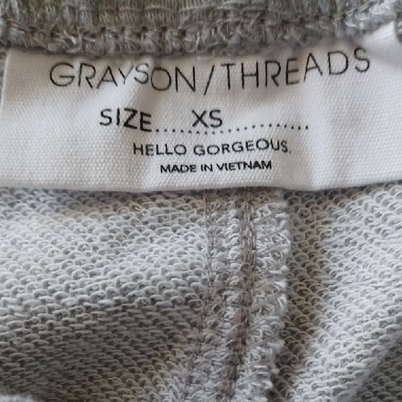 NWT Grayson Threads Sweatpants with Colorful Side Stripes - Picture 9 of 10